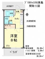 プリモキャステロ津島の間取り画像