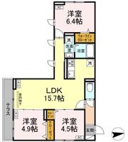 セレスティア東葛西Ⅳの間取り画像