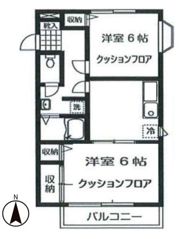 ハイネス石川の間取り画像