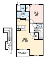 プティ アンジェの間取り画像