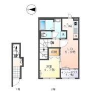 ルミエールⅡの間取り画像