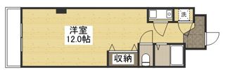 ホーメストハイツ蕃山町の間取り画像