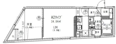 JVC Residence Ojiの間取り画像