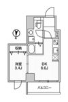 LUNIQ亀戸の間取り画像
