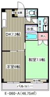 メゾンプルミエ(E-060)の間取り画像