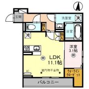D-ROOM羅漢町の間取り画像