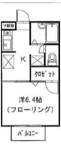 メゾンルミエールの間取り画像