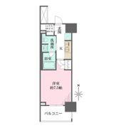 ザ・パークワンズ芝公園の間取り画像