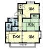 グリーンヒル益城B棟の間取り画像