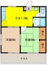 ファミール若宮の間取り画像