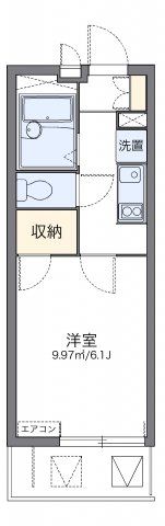 レオパレスタウンコートの間取り画像