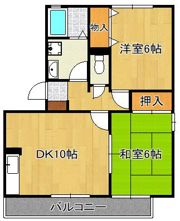 リベルテS. A棟の間取り画像