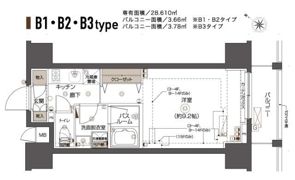ZOOM西五反田の間取り画像