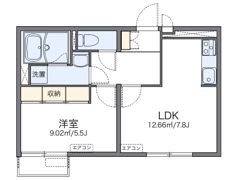 レオネクストファイブストリートの間取り画像