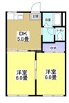 メゾン谷上Aの間取り画像