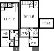Oxford squareの間取り画像