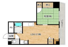 第三津広ビルの間取り画像
