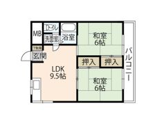 コーポナマタメの間取り画像