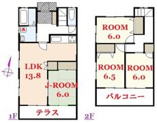 サンコーポナラハラⅢ番館の間取り画像