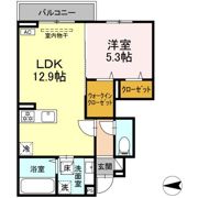 D-ROOM川北の間取り画像