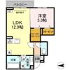 D-ROOM川北の間取り画像