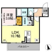 ボヌール Hの間取り画像