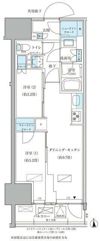 パークアクシス品川天王洲アイルの間取り画像