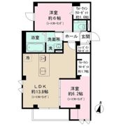 錦邸南麻布の間取り画像