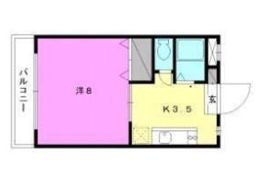 セレッソ赤坂の間取り画像