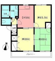 ルミエール中村Cの間取り画像
