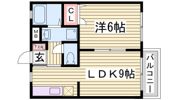 中山手ガーデンパレスD棟の間取り画像