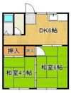 中央マンションの間取り画像