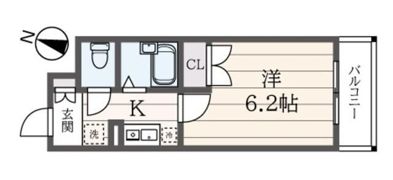 サウスィング上大岡の間取り画像