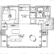 今井良幸一戸建貸住宅の間取り画像