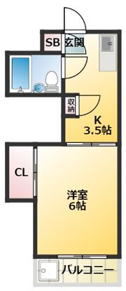 パストラル奥沢の間取り画像