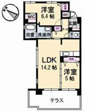 DIO CORTE INOKUCHIの間取り画像