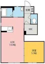 クラヴィエコスモ上泉 壱番館・弐番館の間取り画像