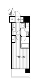 ティーリーフ横浜ベイステージの間取り画像