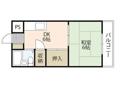 福田ハイムの間取り画像