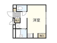 レオパレスジュネスEBAの間取り画像
