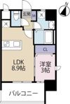 MAYFAIR STATION FRONT PREMIUMの間取り画像