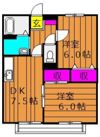 サンライフ玉島 Bの間取り画像