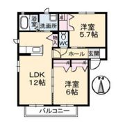 エスパルクⅡの間取り画像