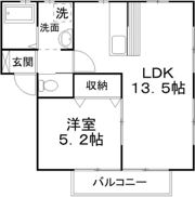 ルネ・シャトーの間取り画像