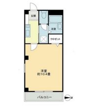 さぼうる住吉の間取り画像
