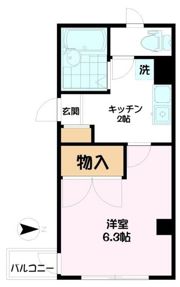 武蔵ビルの間取り画像