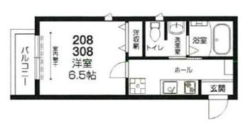 ラシーネ赤塚の間取り画像
