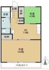 高橋マンションの間取り画像
