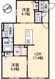ファンコート堀越 弐番館の間取り画像