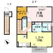 フルハウス オオツカの間取り画像